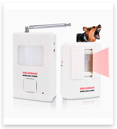 SSELDORAUK Barking Dog Alarm with Motion Detector