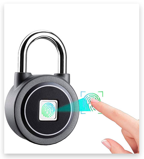 WGCC Waterproof Fingerprint Padlock with Bluetooth