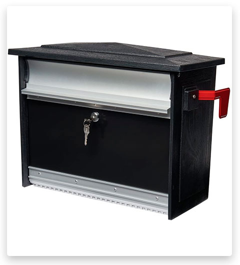 Gibraltar Mailboxes MSK00000 Mailsafe Locking Wall Mount Mailbox