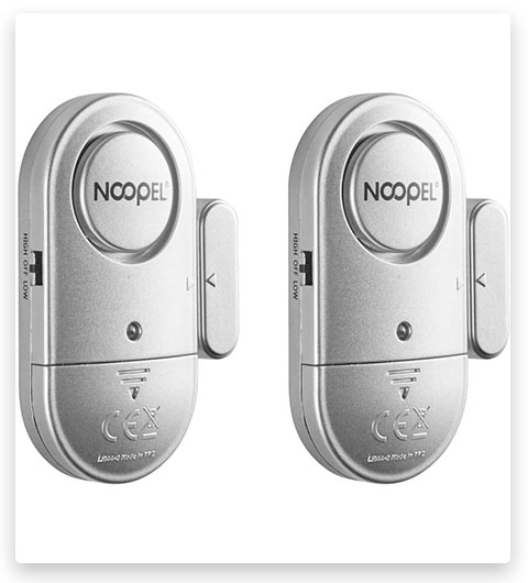 NOOPEL Wireless Magnetic Window Door Alarm