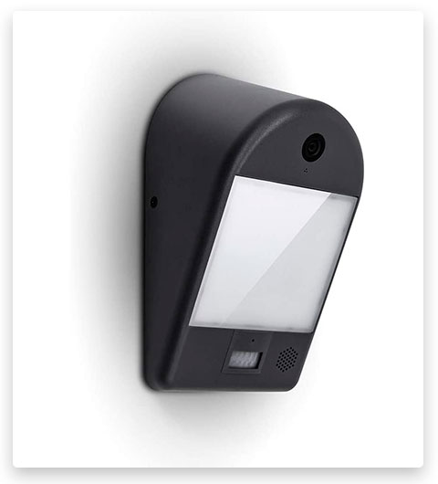 LUTEC Mimo1200 Motion Activated Single-Head Floodlight Outdoor Camera