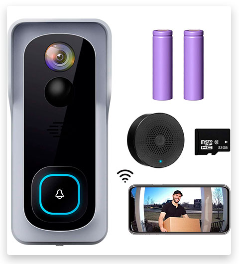 XTU J1 Wi-Fi Smart Video Doorbell Camera