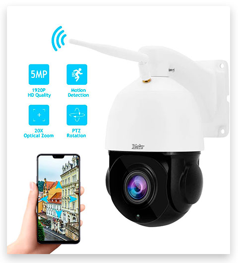 YoLuke PTZ Wireless IP 5MP Surveillance Camera