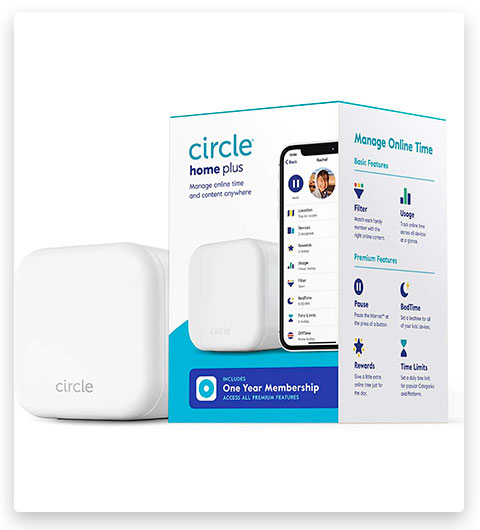 Circle Home Plus (2nd Gen) with Parental Controls for Internet & Mobile Devices