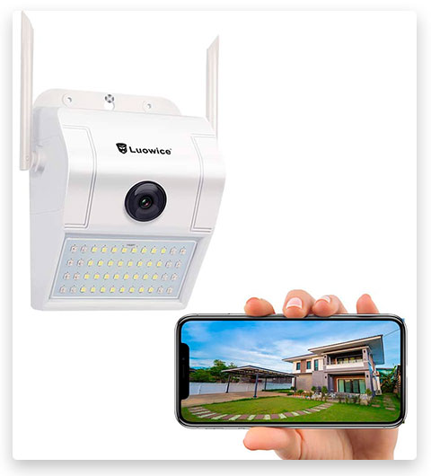 Luowice Wi-Fi Outdoor Floodlight Security Camera