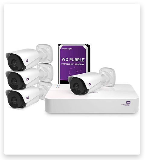Western Digital Purple 4MP ReadyView Surveillance System