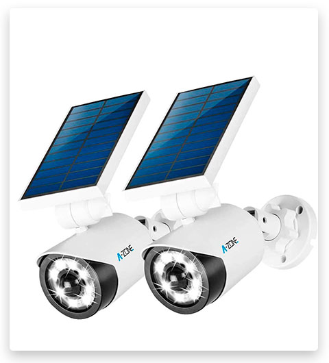 A-ZONE Outdoor LED Solar Motion Sensor Light