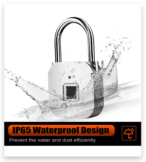 CCsky JIFAR Smart Waterproof Fingerprint Padlock