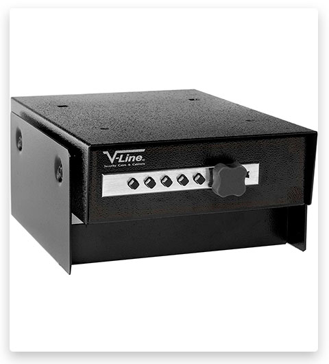 V-Line 2597-S Deskmate Keyless Security Case with Mounting Bracket