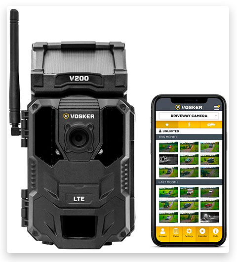 Vosker V200 Outdoor Motion Activated HD Surveillance Cameras