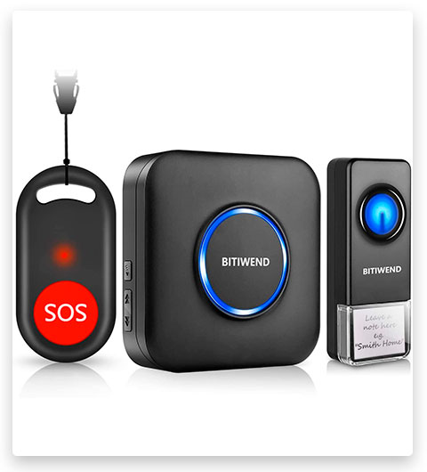 BITIWEND Wireless Doorbell with SOS Button