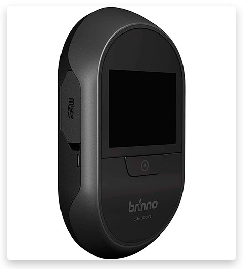 Brinno SHC1000_12 Digital Peephole Camera with Motion Detector and Built in Knocking Sensor