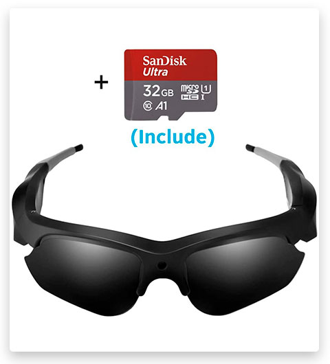 MingSung Full HD Camera Video Sunglasses