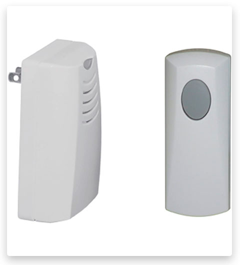 Honeywell Home RCWL105A1003/N Plug-in Wireless Door Chime and Push Button