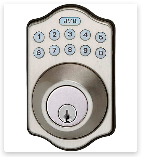 AmazonBasics Traditional Electronic Keypad Deadbolt