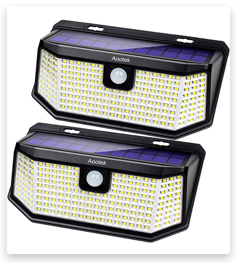 Aootek DG44-02 Led Solar Outdoor Motion Sensor Lights