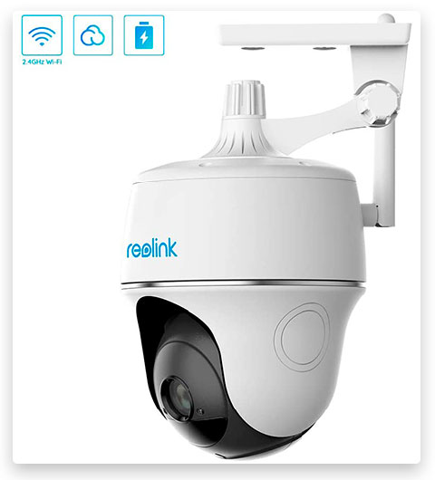 Reolink Argus PT - Outdoor Wireless Pan Tilt Solar Battery Camera