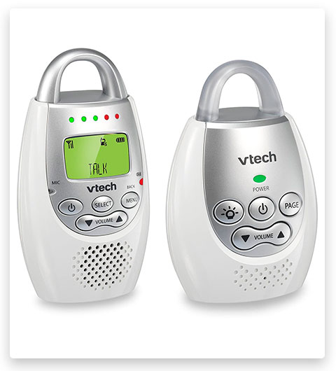 VTech DM221 Audio Baby Monitor with Talk Back Intercom & Night Light Loop