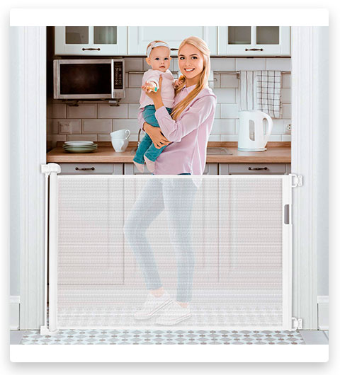 BETERTEK Retractable Baby Gate