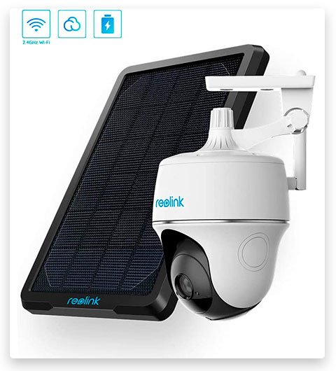 Reolink Argus PT Security Camera with Solar Panel