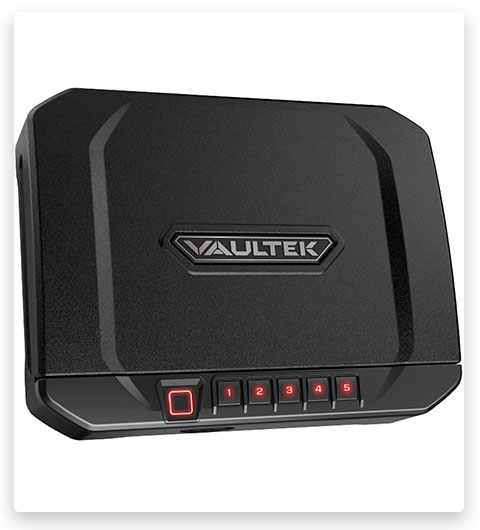 Vaultek VT20i Biometric Compact Rugged Smart Safe with Auto-Open Lid
