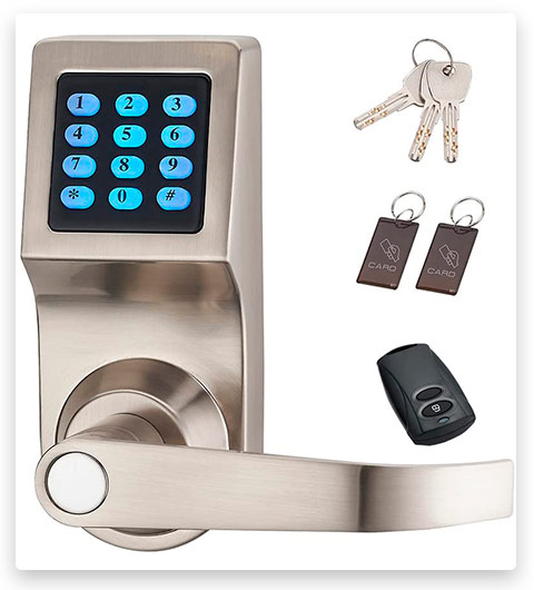 HAIFUAN HFAD6300-R Digital Door Lock with Code Protection Function