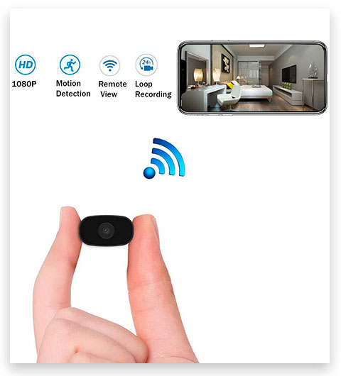 HUOMU Mini Hidden Spy Camera