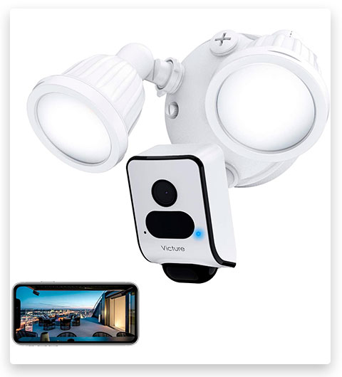 Vciture Outdoor Floodlight Security Camera