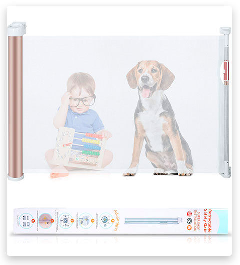 Babepai Retractable Baby Safety Gate