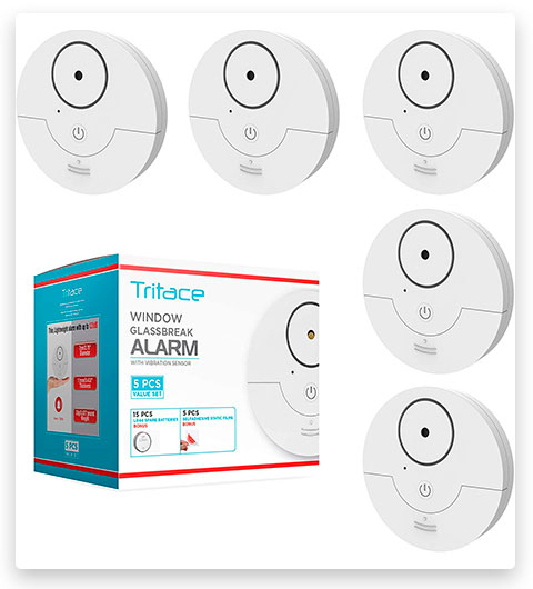 Bolongte Tritace Window Alarm with Vibration Sensor