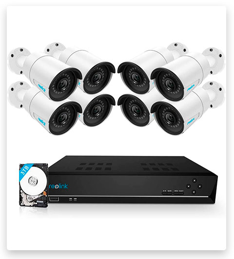 Reolink PoE Home NVR Security Camera System