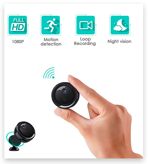 SIKVIO Spy Hidden Wireless Camera