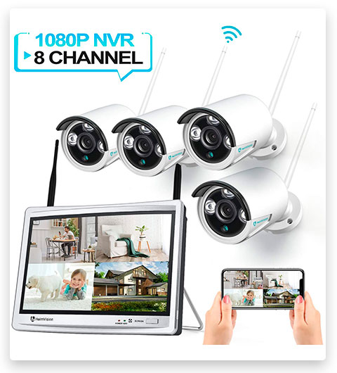 HeimVision HM243 Wireless WiFi NVR Security Camera System