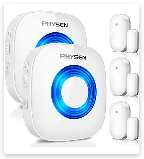 PHYSEN CW-3TW Wireless Door Chime & Window Alarm