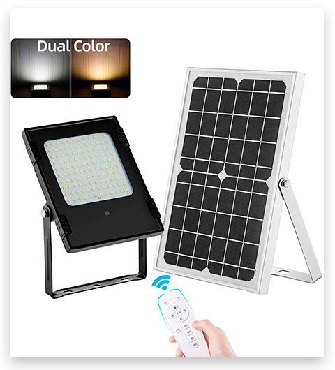 SunBonar Outdoor / Indoor Dual Color Solar Flood Light