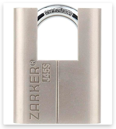 ZARKER J45S Stainless Steel Keyed Padlock