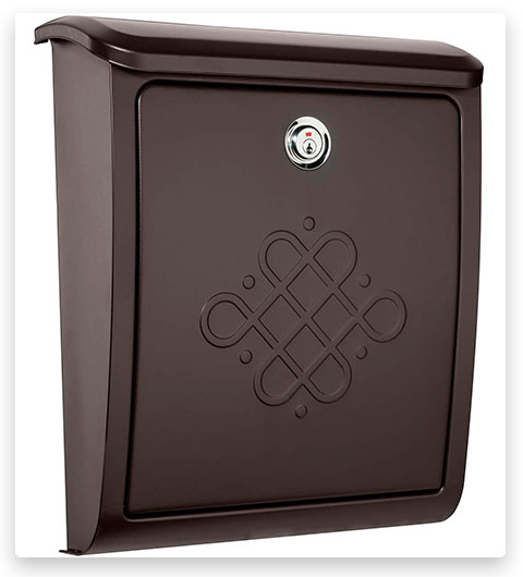Architectural Mailboxes 2697RZ-10 Bordeaux Small Wall Mount Mailbox