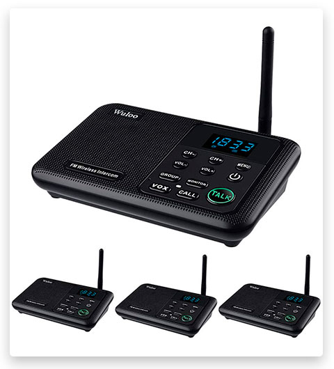Wuloo Intercoms Wireless System for Home