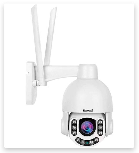JideTech 5 MP Outdoor PTZ WiFi Camera