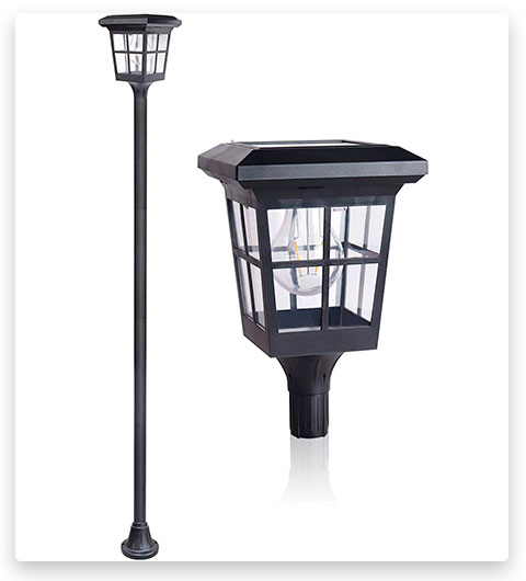 KMC LIGHTING Solar Lamp Post Ligh