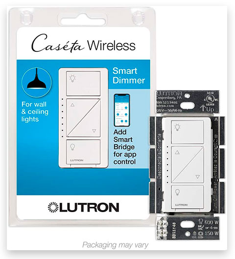 Lutron Caseta Smart Home Dimmer Switch