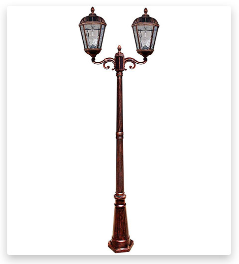 Royal Bulb Solar Lamp Post