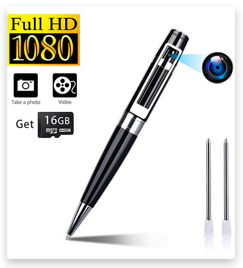 SPOOKER Hidden Portable Pen Camera
