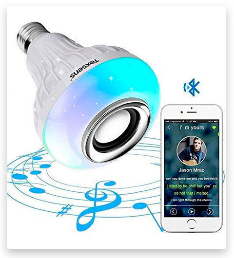 Texsens Bluetooth Smart LED Light Bulb