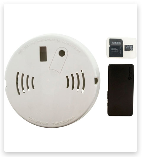 Brickhouse Security Camscura Micro Hidden Camera with Smoke Detector