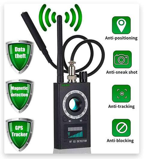 Sherry High Sensitivity Spy Detector with Magnetic Signal Scanning