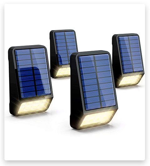 LOHAS Outdoor Solar Fence Post LED Lights