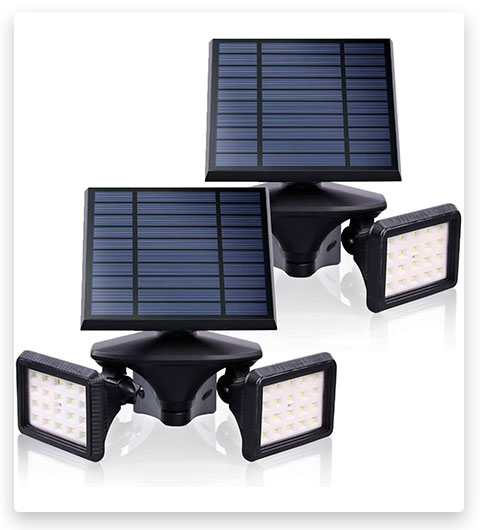EMANER Outdoor Solar Lights with Motion Detector