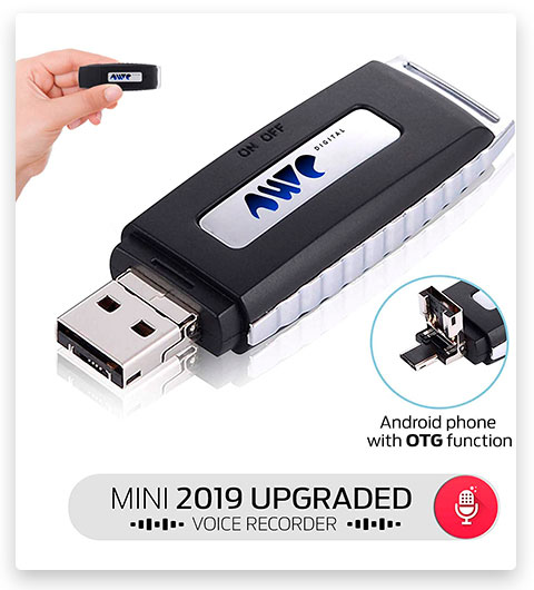 AWE DIGITAL Mini Voice Recorder - USB Flash Drive