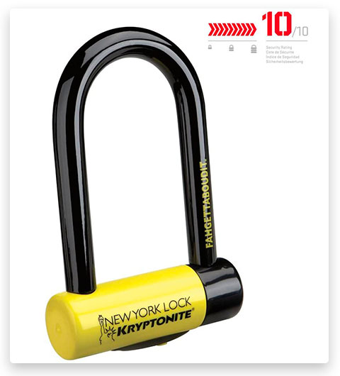 Kryptonite New York Lock Fahgettaboutit Mini Bicycle U-Lock
